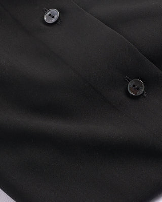 Eton Solid Merino Wide Spread Contempoary Shirt Black 1 3981