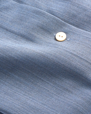 Eton Solid Merino Wide Spread Contempoary Shirt Blue 3 4015