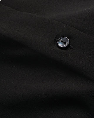Eton Solid Merino Wide Spread Slim Fit Shirt Black 3 4039