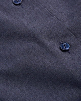 Eton Solid Merino Wide Spread Slim Fit Shirt Navy 3 3985