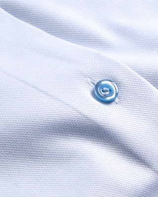 Eton Contemporary Cutaway Semi Solid Twill Shirt Light Blue 1 4118