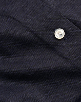 Eton Navy Blue Merino Slim Jersey Shirt Navy 3 4003