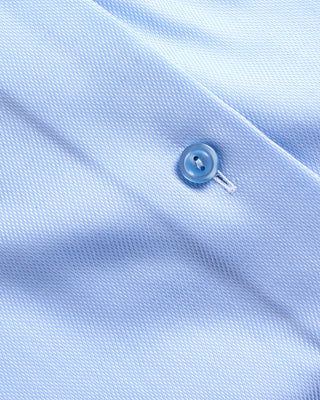 Eton Contemporary Semi Solid Twill Shirt Light Blue 1 4112