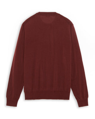 Eton Crew Neck Sweater Burgundy 16 4914
