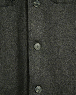 Eton Active Wool Four Pocket Overshirt Green 2 5985