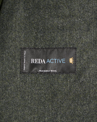 Eton Active Wool Four Pocket Overshirt Green 4 5983