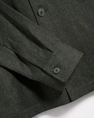 Eton Active Wool Four Pocket Overshirt Green 5981