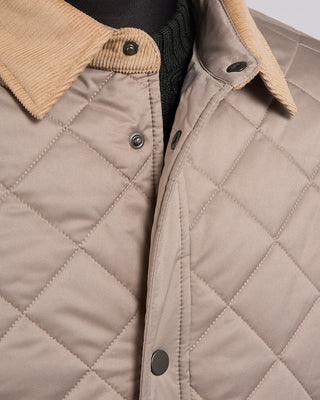 Eton Beige Quilted Shell Jacket Beige 9 2403