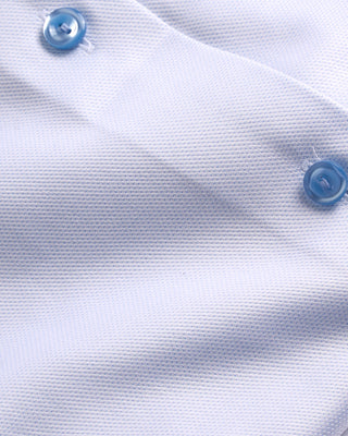 Eton Semi Solid Twill Slim Shirt Light Blue 5 3979