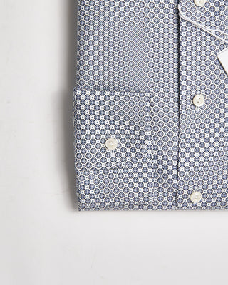 Eton Medallion Signature Twill Contemporary Shirt Blue 1032