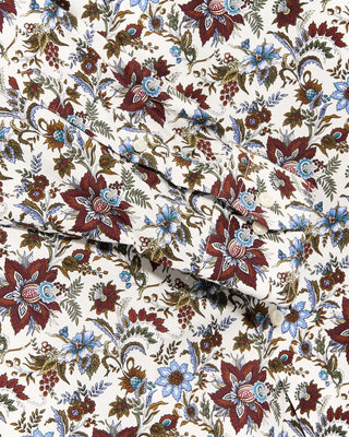 Eton Floral Print Twill Contemporary Shirt Multi 5 4778