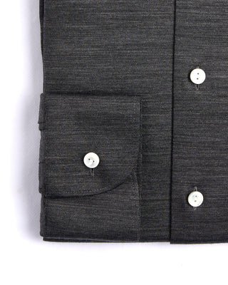 Eton Charcoal Merino Jersey Contemporary Shirt Charcoal 3 4277