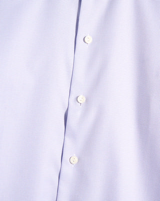 Eton Semi Solid Dobby Contemporary Shirt Mauve 6 10591