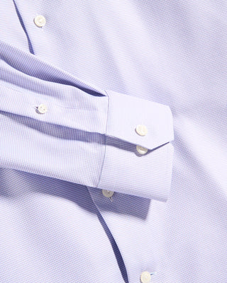 Eton Semi Solid Dobby Contemporary Shirt Mauve 7 10592
