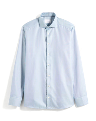 Eton Semi Solid Dobby Slim Shirt Teal 2 10585