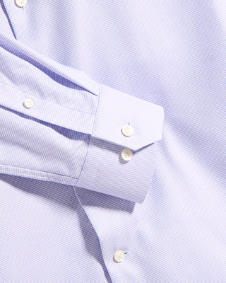 Eton Semi Solid Dobby Slim Shirt Mauve 9 10596