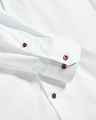 0340 Eton Geometric Effect Signature Twill Contemporary Shirt White 3 9661