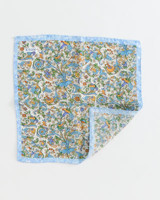 Eton Floral Silk Pocket Square Multi  1