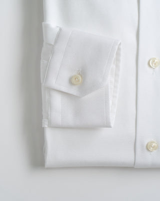 Eton Melange Solid Slim Shirt White 0 3