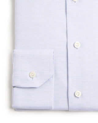 Eton Semi Solid Twill Slim Shirt Light Blue 3 6716