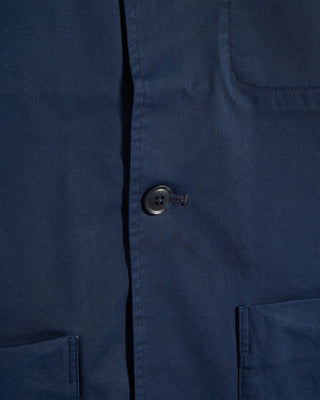 Eton Light Cotton Chore Jacket Navy 4 8120