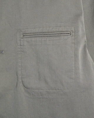 Eton Light Cotton Chore Jacket Sage 5 8117