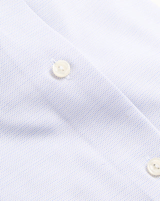 Eton Semi Solid Twill Contemporary Shirt Light Blue 2 6709