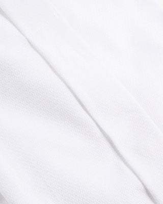 Eton Dobby Fly Front Slim Formal Shirt White 7 6710