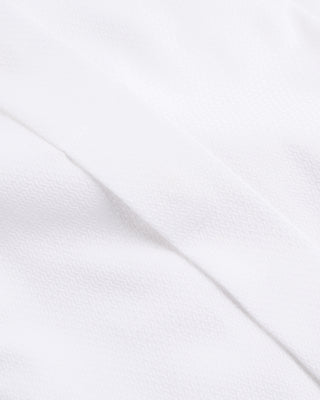 Eton Dobby Fly Front Contemporary Formal Shirt White 8 6715