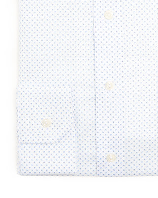 Eton Geometric Print Contemporary Shirt White 3 8447