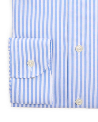 Eton Striped Signature Oxford Contemporary Shirt Blue 1 8477