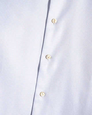 Eton Semi Solid Signature Twill Slim Shirt Light Blue 5 11026