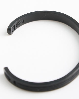 Pig + Hen Navarch 4Mm Bangle Black  2