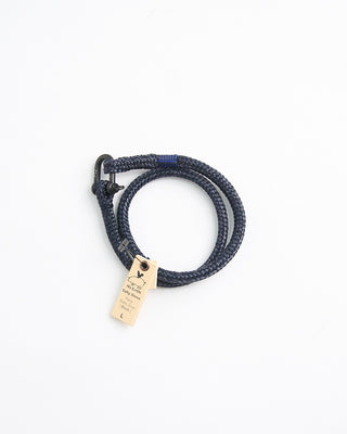 Pig + Hen Salty Steve Rope  Clasp Bracelet Navy 