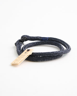 Pig + Hen Salty Steve Rope  Clasp Bracelet Navy  1