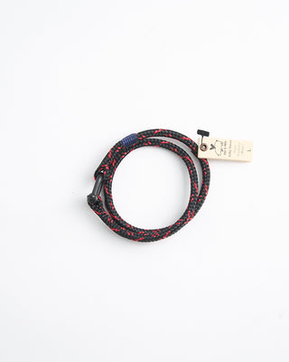 Pig + Hen Salty Steve Rope  Clasp Bracelet Red 