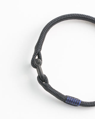 Pig + Hen Vicious Vik Rope  Clasp Bracelet Black 3