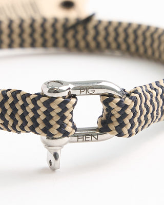 Pig + Hen Vicious Vik Rope  Clasp Bracelet Navy  2