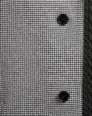 Mackintosh Dunkeld 3/4 Wool Coat Black  White 6 2553