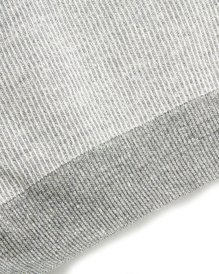 Gran Sasso Cotton  Linen Summer 1/4 Zip Polo Grey 4 7189