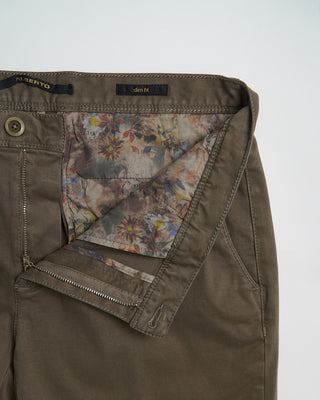Alberto Tencel  Cotton Super Comfort Rob Slim Fit Chinos Taupe 0 3