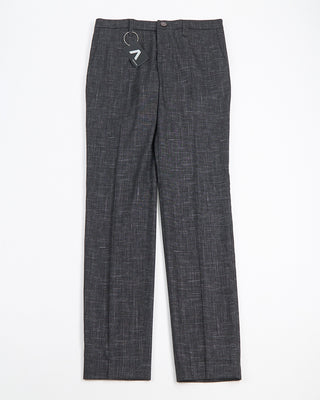 Textured Print Amazing Wool 'Rob' Fit Slim Pants