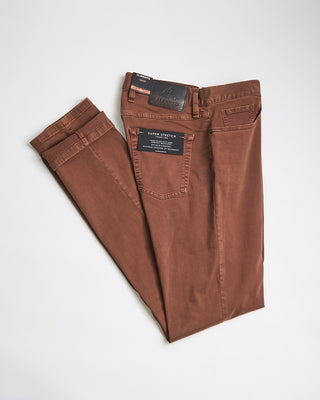 Alberto Pipe Regular Fit Super Stretch Vintaged Denim Rust 0 1