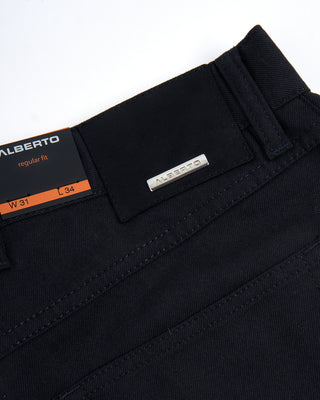Alberto Super Soft Business Chic 5 Pocket Pants Navy 3270