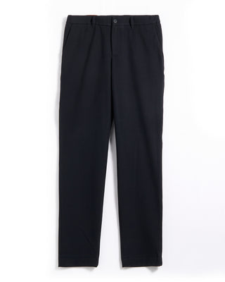 Alberto Washable Dressy Flannel Look Pants Navy 2 5681