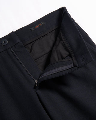 Alberto Washable Dressy Flannel Look Pants Navy 5 5679