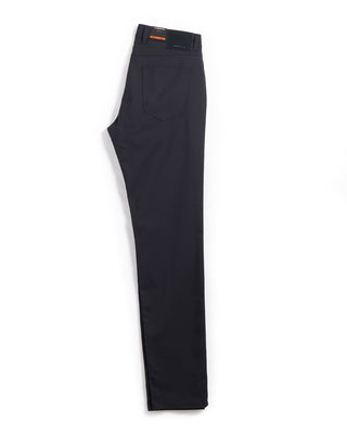 Alberto Elegant Business Ceramica Dressy 5 Pocket Pants Navy 12 5498