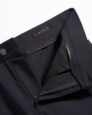 Alberto Elegant Business Ceramica Dressy 5 Pocket Pants Navy 7 5508