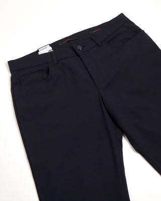 Alberto Elegant Business Ceramica Dressy 5 Pocket Pants Navy 1 3276