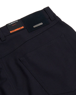 Alberto Elegant Business Ceramica Dressy 5 Pocket Pants Navy 3275